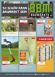 BBM Baumarkt Prospekt für Bad Nenndorf: "So schön kann Baumarkt sein!", 16 Seiten, 06.05.2024 - 11.05.2024