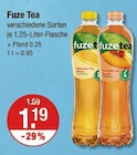 Eistee von Fuze Tea im aktuellen V-Markt Prospekt für 1,19 €