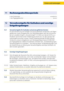 Schreibwaren im Postbank Prospekt "Preis- und Leistungsverzeichnis" mit 48 Seiten (Bonn)