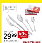 Besteck-Set „Monza“3 im Angebot bei XXXLutz Möbelhäuser in Dinslaken Besteck-Set „Monza“3 Angebote von Justinus Bestecke bei XXXLutz Möbelhäuser Dinslaken für 29,99 €