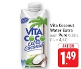 Water Extra Angebote von Vita Coco bei EDEKA Karlsruhe für 1,49 €