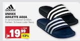 Unisex Adilette Aqua im Angebot bei Marktkauf in Rottenburg Unisex Adilette Aqua Angebote von Adidas bei Marktkauf Rottenburg für 19,99 €