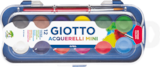 Boîte de 12 pastilles de gouache - Giotto en promo chez Monoprix Margaret Boîte de 12 pastilles de gouache - Giotto dans le catalogue Monoprix Margaret