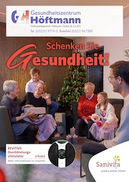 Orthopädietechnik Höftmann GmbH + Co.KG Prospekt: "Schenken Sie Gesundheit!", 6 Seiten, 13.11.2024 - 31.01.2025