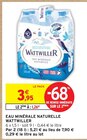 Eau minérale naturelle - Wattwiller en promo chez Intermarché Nancy à 1,26 €