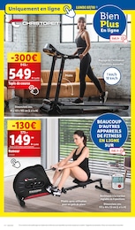 Offre Tapis De Course dans le catalogue Lidl du moment à la page 40