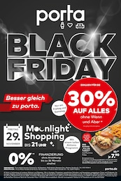 porta Möbel Prospekt für Detmold: "BLACK SALE", 1 Seite, 29.11.2024 - 30.11.2024