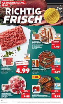 Gulasch im aktuellen Kaufland Prospekt (München) Gulasch im Kaufland Prospekt "Hier bin ich richtig" mit 56 Seiten (München)