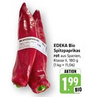 Aktuelle Paprika Angebote bei EDEKA in Ulm Aktuelles Bio Spitzpaprikas rot Angebot bei EDEKA in Ulm ab 1,99 €