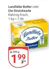 Butter im Angebot bei GLOBUS in Neubrandenburg Butter Angebote von Landliebe bei GLOBUS Neubrandenburg für 1,99 €