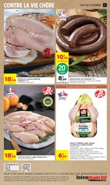 Poulet Angebote im Prospekt "JUSQU'À -60% DE REMISE IMMÉDIATE SUR LE 2ÈME" von Intermarché Super auf Seite 7