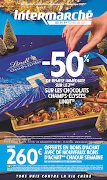 Catalogue Supermarchés Intermarché Express en cours à Massy et alentours, -50% DE REMISE IMMÉDIATE SUR LE 2ÈME* SUR LES CHOCOLATS CHAMPS-ÉLYSÉES LINDT, 20 pages, 25/11/2025 - 07/12/2025
