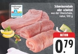 Schweineroulade oder -schnitzel bei EDEKA im Theisseil Prospekt für 0,79 €