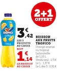 Boisson aux fruits Orange Ananas - Tropico en promo chez Super U Saint-Nazaire à 3,42 €