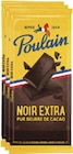 Tablette de chocolat noir extra - Poulain en promo chez Monoprix Illkirch-Graffenstaden à 2,39 €