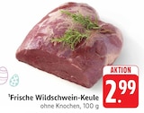 Frische Wildschwein-Keule Angebote bei E center Homburg für 2,99 €