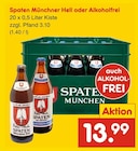 Münchner Hell oder Alkoholfrei bei Netto Marken-Discount im Prospekt "" für 13,99 €