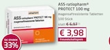 Post Apotheke Kassel - ASS-ratiopharm PROTECT 100 mg Angebot im Prospekt ASS-ratiopharm PROTECT 100 mg bei Post Apotheke im Kassel Prospekt für 3,98 €