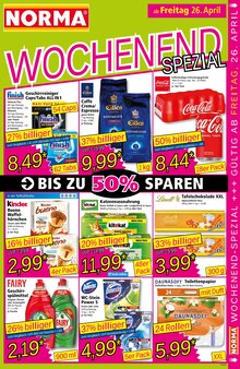 Coca Cola im Norma Prospekt "Mehr fürs Geld" mit 16 Seiten (Aachen)