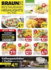 Aktueller BRAUN Möbel-Center Prospekt mit Butter, "RESTAURANT HIGHLIGHTS", Seite 1