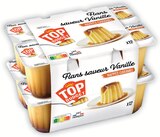 Flans saveur vanille nappé de caramel - Top Budget dans le catalogue Intermarché Super