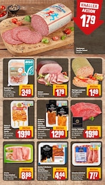 Schweineschnitzel Angebot im aktuellen REWE Prospekt auf Seite 8