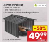 Mährobotergarage Angebote von Juskys bei Netto Marken-Discount Lüneburg für 49,99 €