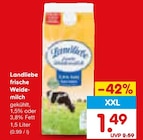 frische Weidemilch im Angebot bei Netto Marken-Discount in Duisburg frische Weidemilch Angebote von Landliebe bei Netto Marken-Discount Duisburg für 1,49 €