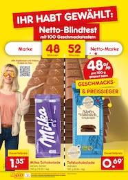 Netto Marken-Discount Prospekt: "IHR HABT GEWÄHLT: Netto-Blindtest", 4 Seiten, 08.04.2024 - 13.04.2024