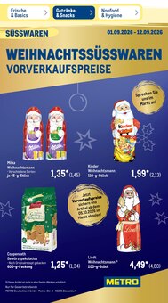 Milka im METRO Prospekt "Wochenangebote" mit 52 Seiten (Mönchengladbach)