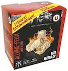 Boîte de 80 allume-feux laine de bois - U en promo chez Super U Perpignan à 7,49 €