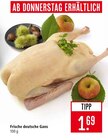 Frische deutsche Gans im Angebot bei Marktkauf in Rottenburg Frische deutsche Gans Angebote bei Marktkauf Rottenburg für 1,69 €