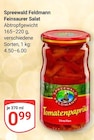 Aktuelles Feinsaurer Salat Tomatenpaprika Streifen Angebot bei GLOBUS in Duisburg ab 0,99 €