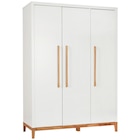 BABYKLEIDERSCHRANK Scandic Weiß, Eichefarben Angebote von Jimmylee bei XXXLutz Möbelhäuser Bottrop für 599,90 €