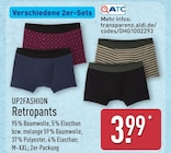 Retropants Angebote von UP2FASHION bei ALDI Nord Essen für 3,99 €