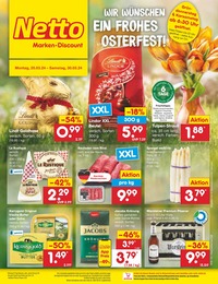 Netto Marken-Discount Prospekt für Hildesheim: "Aktuelle Angebote", 56 Seiten, 25.03.2024 - 30.03.2024