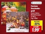 Geschenkegruß Angebote von Carstens bei Lidl Freiberg für 1,99 €