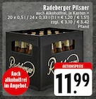 Aktuelle Radeberger Angebote bei EDEKA in Osnabrück Aktuelles Radeberger Pilsner auch Alkoholfrei Angebot bei EDEKA in Osnabrück ab 11,99 €
