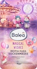 Fußmaske Socken, Magical Wishes (1 Paar) im dm-drogerie markt Prospekt zum Preis von 2,95 €