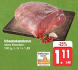 Schweinekammbraten bei E center im Marktheidenfeld Prospekt für 1,11 €