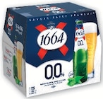 Bière Sans Alcool 0,0° - 1664 - Super U à Saint-Étienne Bière Sans Alcool 0,0° - 1664 en promo chez Super U Saint-Étienne à 5,99 €