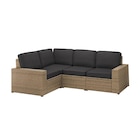 Modulecksofa 3-sitzig/außen braun/Järpön/Duvholmen anthrazit Angebote von SOLLERÖN bei IKEA Straubing für 827,97 €