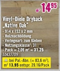 Vinyl-Diele Dryback "Native Oak" für 13,95 € bei Hornbach im Angebot Vinyl-Diele Dryback "Native Oak" im aktuellen Hornbach Prospekt