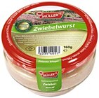 Hausmacher-Zwiebelwurst im Angebot bei REWE in Siegen Hausmacher-Zwiebelwurst Angebote von Müller bei REWE Siegen für 1,99 €