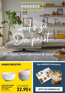 HARDECK Prospekt der Woche "WEIL´S ZU DIR PASST!" Seite 1, 02.02.2026 bis 08.02.2026 für Bramsche Aktueller HARDECK Prospekt "WEIL´S ZU DIR PASST!" Seite 1 von 1 Seite für Bramsche