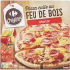 Pizza cuite au feu de bois surgelée à Carrefour Market dans Châteauneuf-d'Entraunes