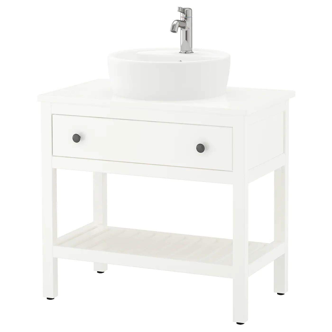 {{query}} von HEMNES / TÖRNVIKEN Waschbeckenschrank off + Waschb 45 weiß/VOXNAN Mischbatterie von HEMNES / TÖRNVIKEN