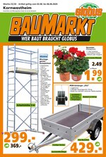 Globus-Baumarkt Prospekt für Leinfelden-Echterdingen mit 16 Seiten Globus-Baumarkt Prospekt für Leinfelden-Echterdingen: "WER BAUT BRAUCHT GLOBUS", 16 Seiten, 02.06.2020 - 06.06.2020