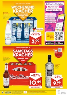 Wodka im Netto Marken-Discount Prospekt "DER ORT, AN DEM DU IMMER AUSGEZEICHNETE PREISE FINDEST." mit 6 Seiten (Düsseldorf)