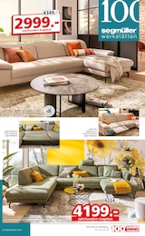 Couch im Segmüller Prospekt "Highlight Angebote" auf Seite 13